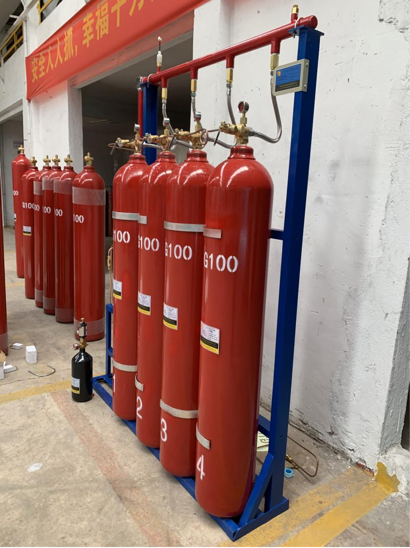 IG100气体灭火设备,这种剂瓶一般有多重? IG100气体灭火设备,这种剂瓶一般有多重?