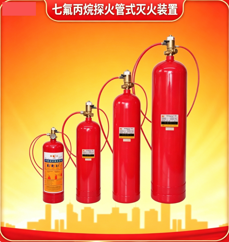 七氟丙烷探火管式灭火装置介绍说明 七氟丙烷探火管式灭火装置介绍说明