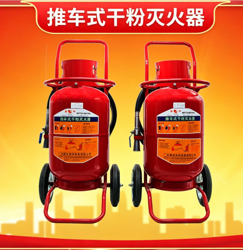 推车式ABC干粉灭火器什么场合常用